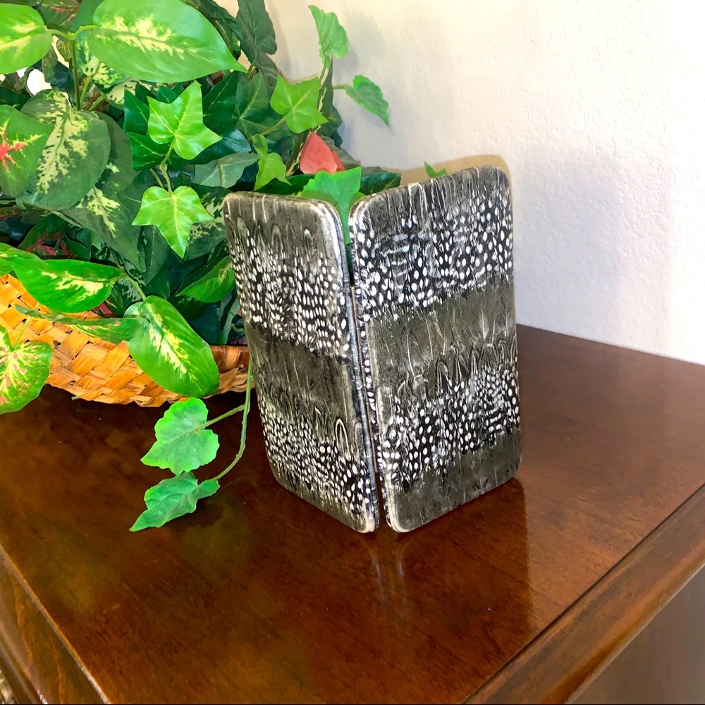 Deux Lux Feather Pattern Wallet